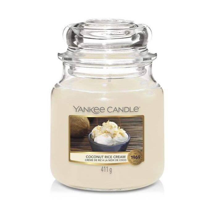 Yankee Candle Coconut Rice Cream - Medium Jar